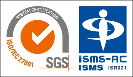 ISO27001認定証